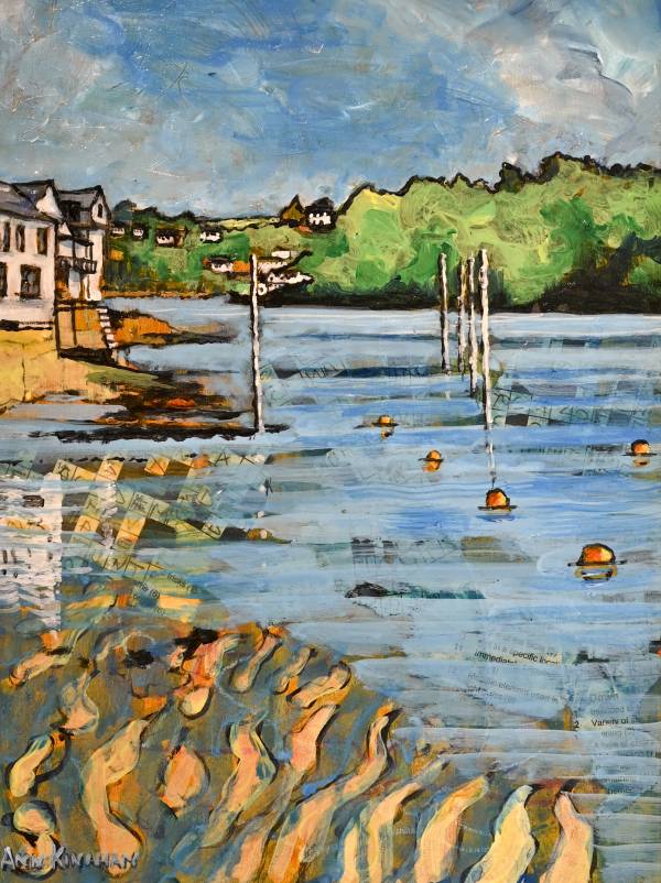 - a , Mixed Media, Painting by Ann Kinahan, measuring 29 x 22 cm (H x W) framed at 32 x 24 cm £125